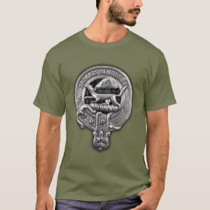 Camiseta Breizh Crest, preso com o Tartan National Breizh