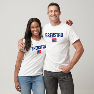 Camiseta BREKSTAD Norway Flag