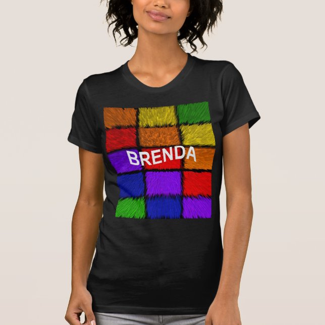 Camiseta BRENDA (nomes fêmeas) (Frente)