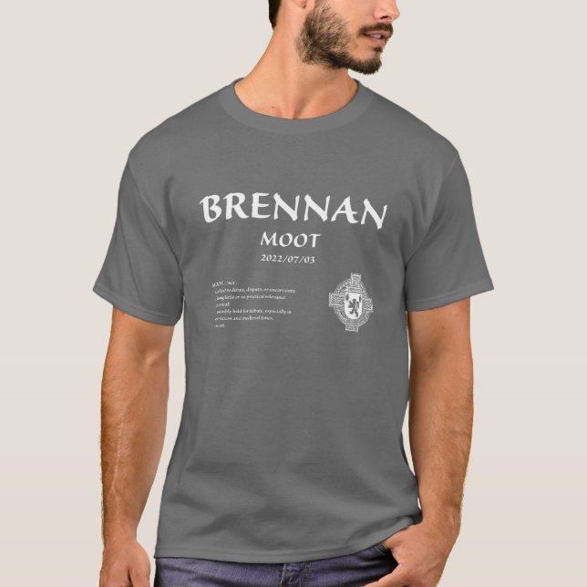 Camiseta Brennan Moot versão 2A (Frente)