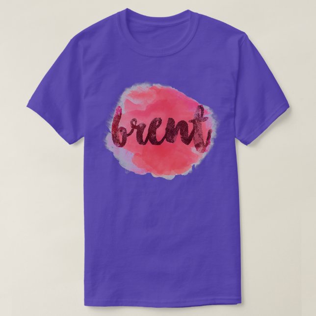 Camiseta BRENT Red (Frente do Design)