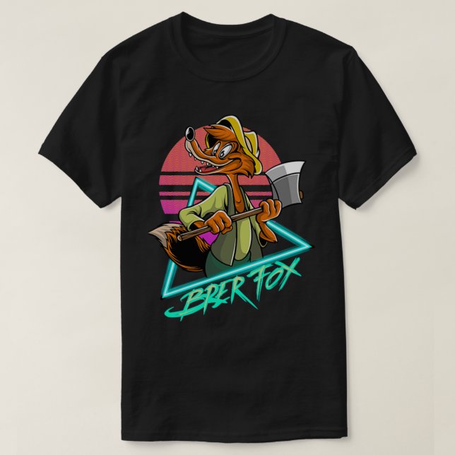 Camiseta Brer Fox Essential T-Shirt (Frente do Design)