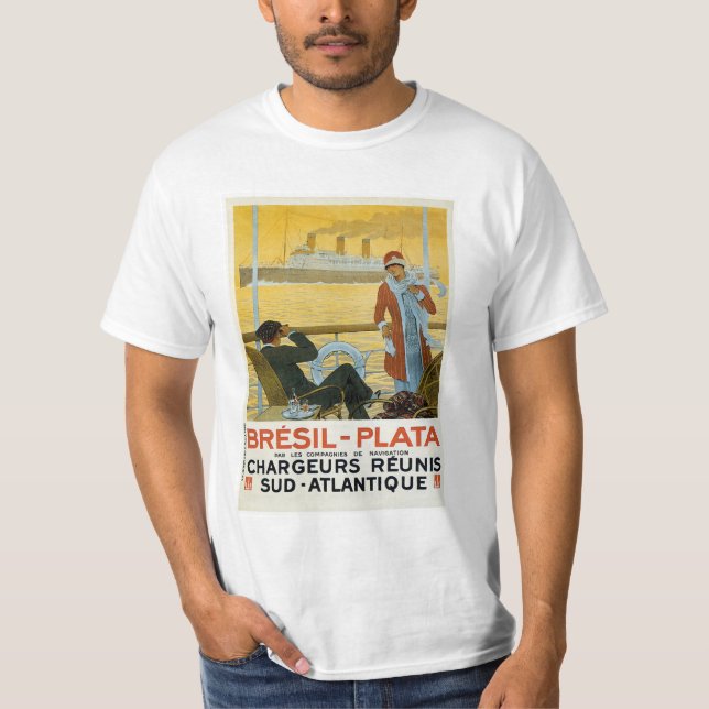 Camiseta Bresil - Plata (Frente)