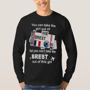 Camiseta Brest Embaraçando Pass Brest Rapariga