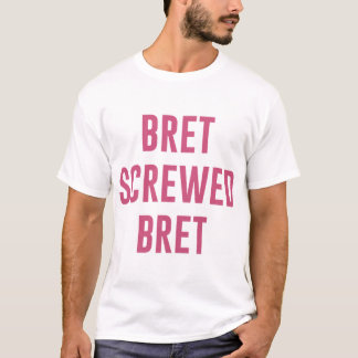 Camiseta Bret Hart T-ShirtBret