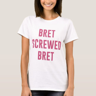 Camiseta Bret Hart T-ShirtBret