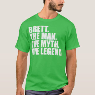 Camiseta Brett Name Brett nome próprio Brett