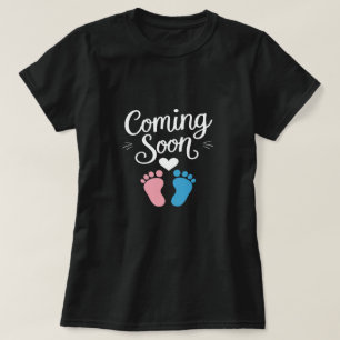 Camiseta Brevemente Anúncio do bebê T-Shirt