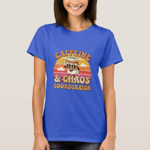 Camiseta Brew Caffeine e Chaos Coordintor tee