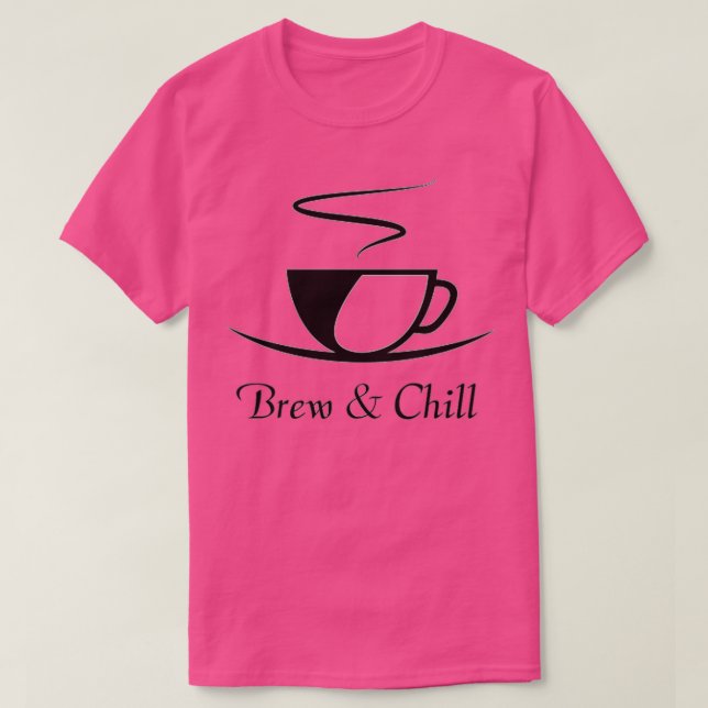 Camiseta Brew e Chill (Frente do Design)