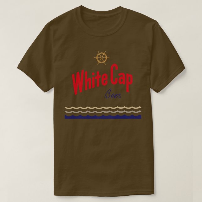 Camiseta Breweriana - Boné branco - Parte retrorreflectora  (Frente do Design)