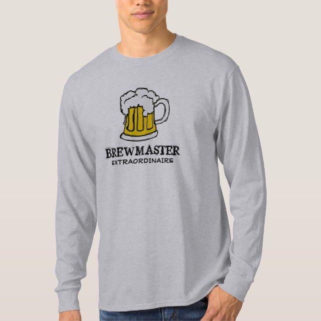 Camiseta Brewmaster Extraordinaire! (Frente)