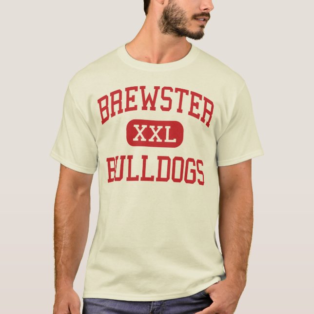 Camiseta Brewster - buldogues - meio - Camp Lejeune (Frente)