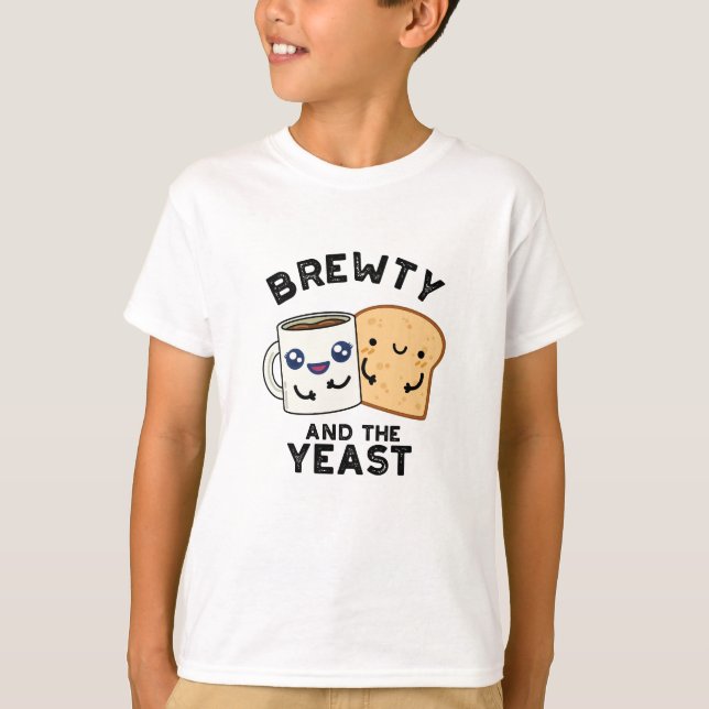 Camiseta Brewy E O Jogo Engraçado Da Levedura (Frente)