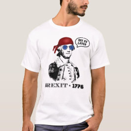 Camiseta Brexit 1776 George Washington Cool Sunglasses