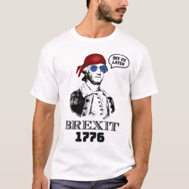 Camiseta Brexit 1776 George Washington Cool Sunglasses