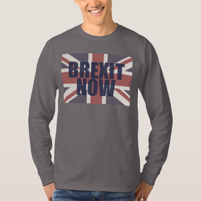 Camiseta Brexit agora (Frente)
