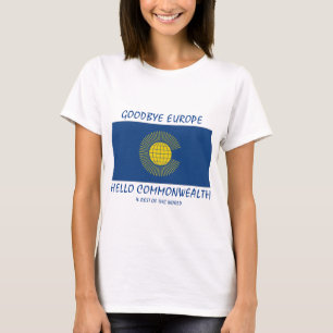 Camiseta BREXIT Goodbye Europe Hello CommONWEALTH