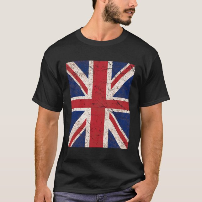Camiseta Brexit Uk British Union Jack Flag (Frente)