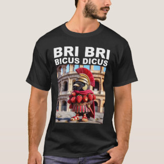 Camiseta Bri Bri Bicus Discus Meme Divertido Rotação Cerebr