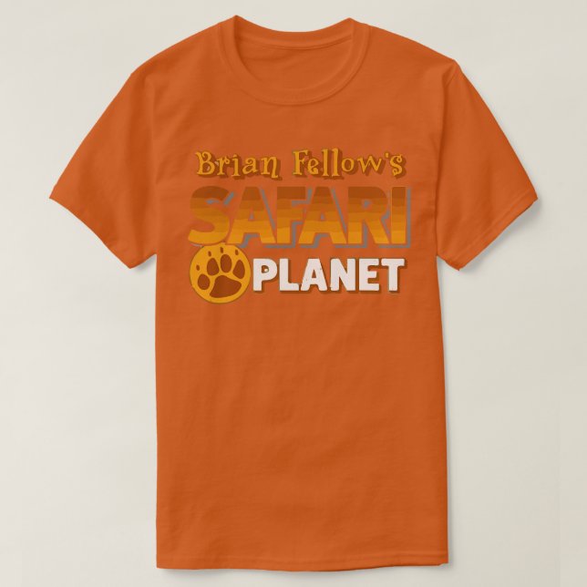 Camiseta Brian Fellows Safari Planet (Frente do Design)