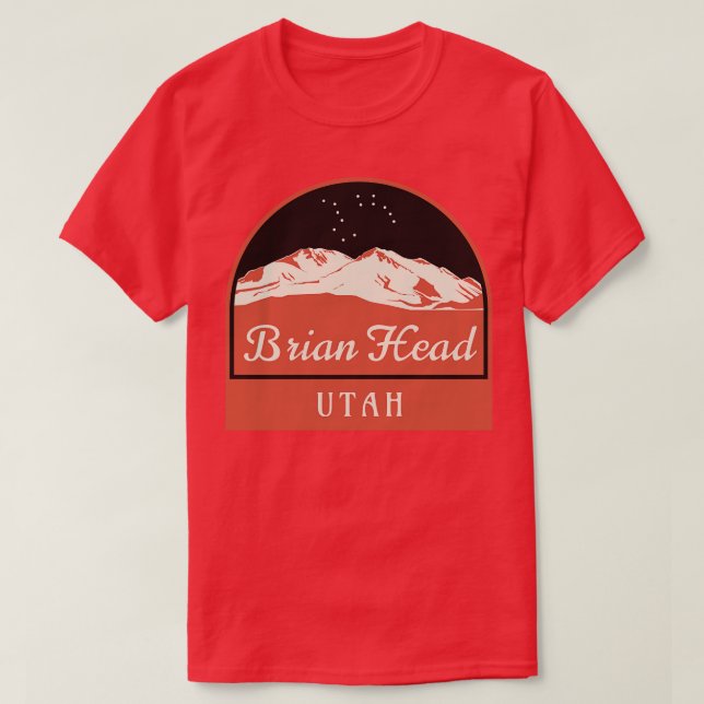 Camiseta Brian Head Ski Utah (Frente do Design)