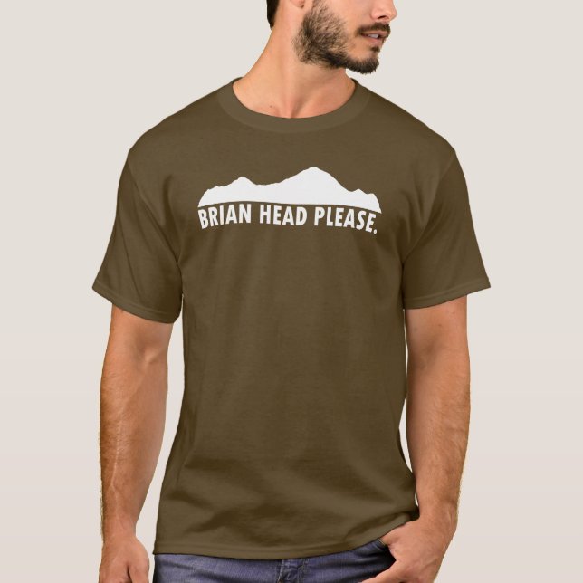 Camiseta Brian Head Utah Por Favor (Frente)