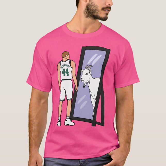 Camiseta Brian Scalabrine Mirror Goat (Frente)