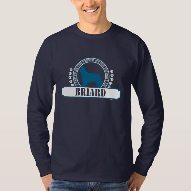 Camiseta Briard (Frente)