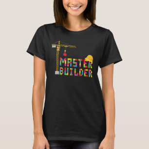 Camiseta Bric de Construção de Engenheiro do Construtor Mes