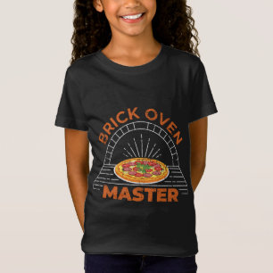 Camiseta Brick Oven Master Italiana Pizza Baker Chef Comida