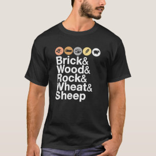 Camiseta Brick Wood Rock Wheat Shea
