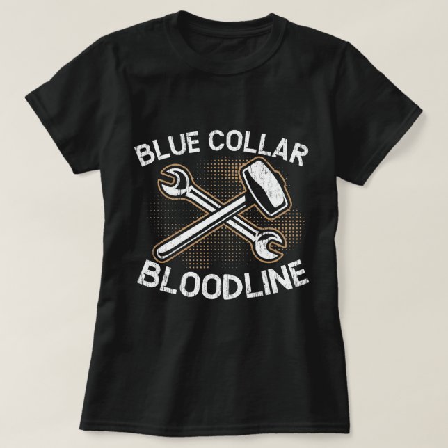 Camiseta Brickmason Construction Brickmason, Linha de Bloqu (Frente do Design)