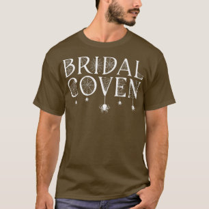 Camiseta Bridal Coven Bruxa Noiva Festa de Halloween