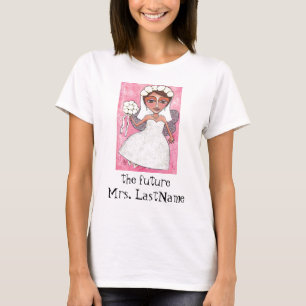 Camiseta Bridal Fairy & Rosas - a futura t-shirt da Sra.