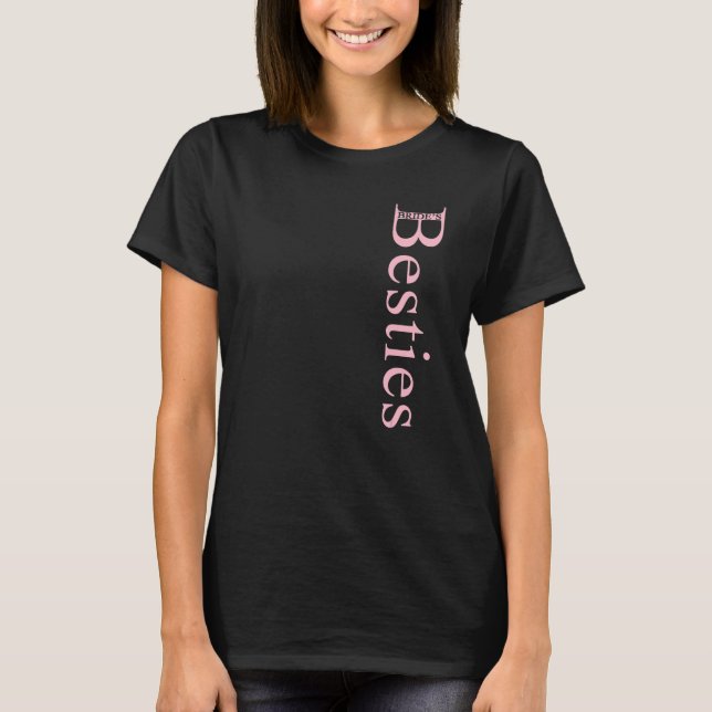 Camiseta Bride Bestie Bachelorette Party Maid of Honor Brid (Frente)