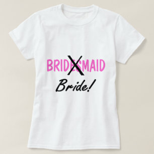 Camiseta Bride Bridemaid