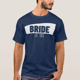 Camiseta Bride Est 2023 Wedding Gift Bride Bridal Party Bri