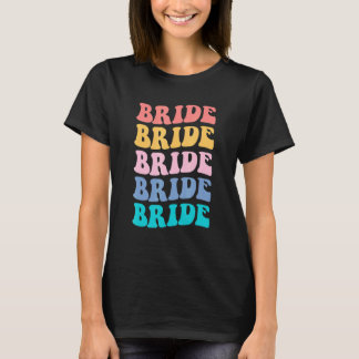 Camiseta Bride I Do Crew Retro Bachelorette Party Bride Bri