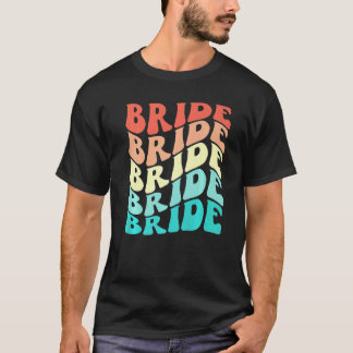 Camiseta Bride I Do Crew Retro Bachelorette Party Bridesmai