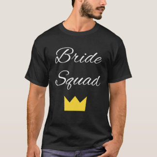 Camiseta Bride Squad Bachelorette Party Bridal