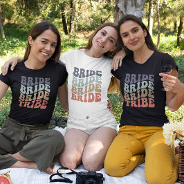 Camiseta Bride Tribe Retro
