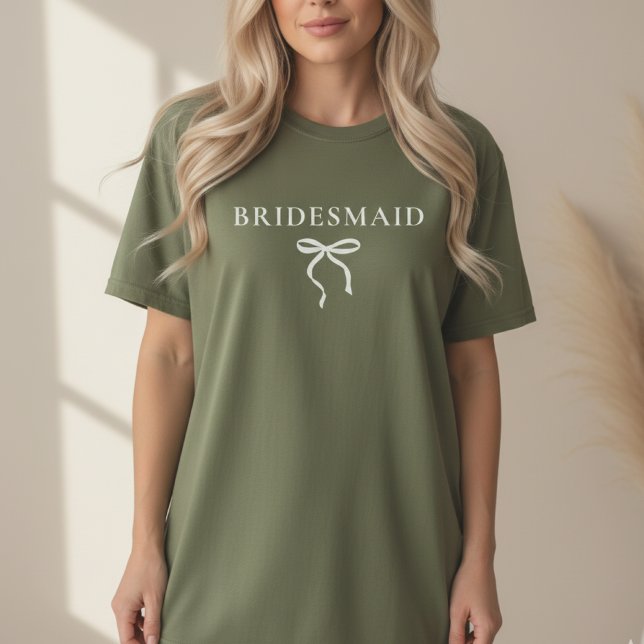 Camiseta Bridesmaid Custom Shirt for Bridal Party Gift (Custom Bridesmaid Shirt Sweatshirt – Bachelorette Party Gift for Friend)