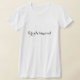 Camiseta Bridesmaid Fine Jersey Short Sleeve T Shirt (Laydown)