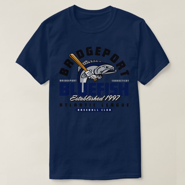 Camiseta Bridgeport Bluefish (Frente do Design)