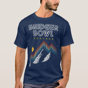 Camiseta Bridger Bowl    MontanaSki Resort 1980s
