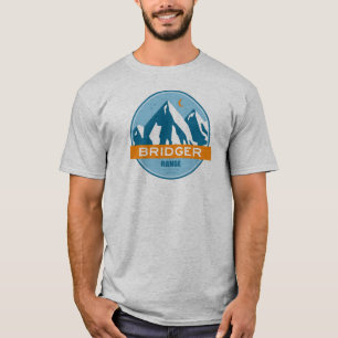 Camiseta Bridger Range Montana Stars Lua