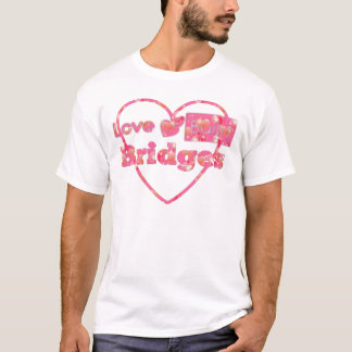 Camiseta Bridges de construção de amor