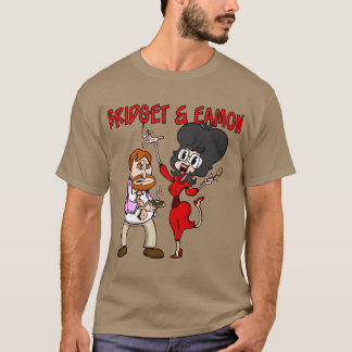 Camiseta Bridget and Eamon RTE Irishelevision Cartoon Chara