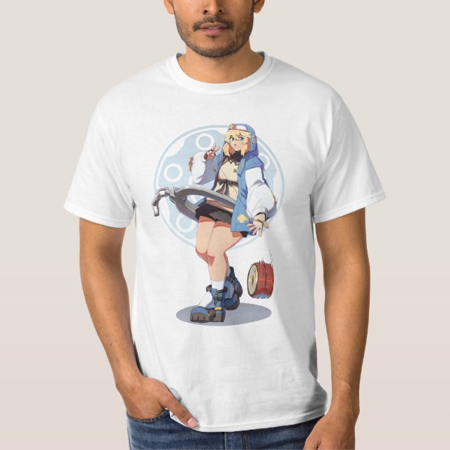 Camiseta bridget - guilty gear (Frente)